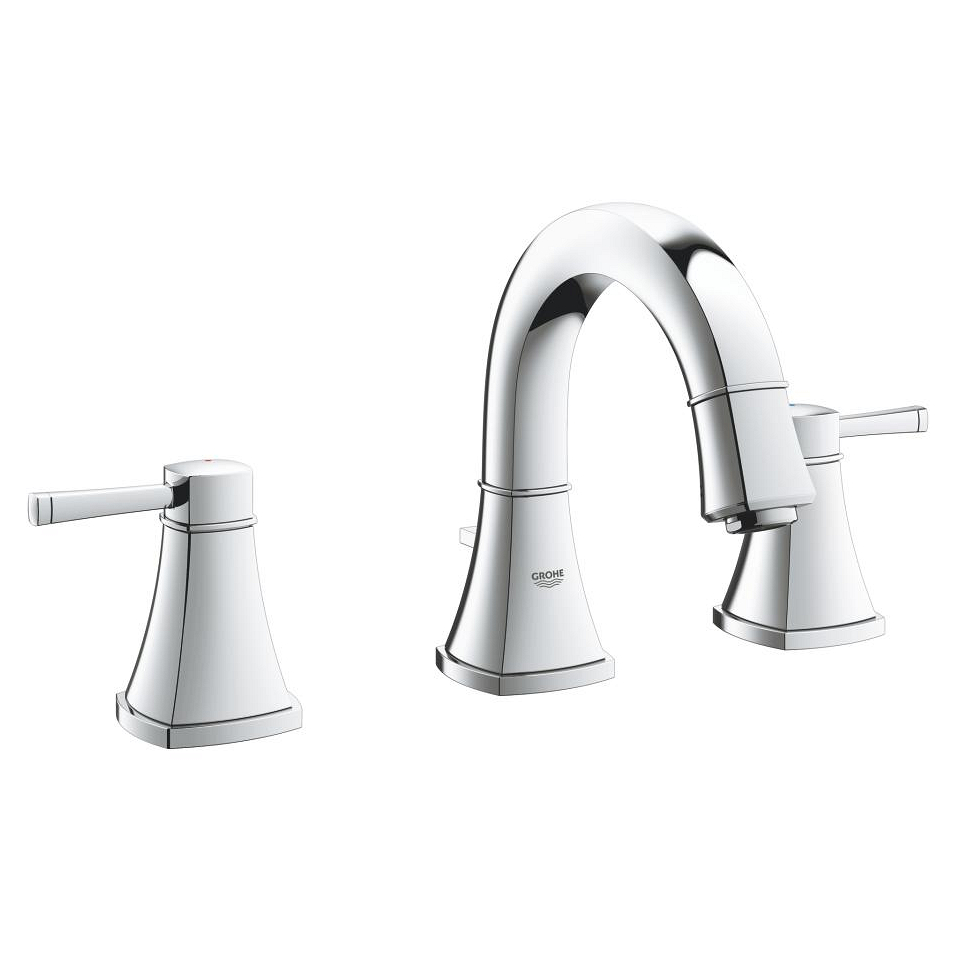 GROHE Grandera Umyvadlová tříotvorová baterie, DN 15 velikost S Chrom #20417000