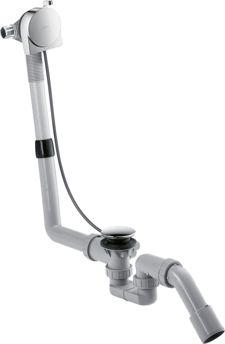 HANSGROHE Kompletní sada vanové výpusti, odpadu a přepadu pro standardní vany #58307000