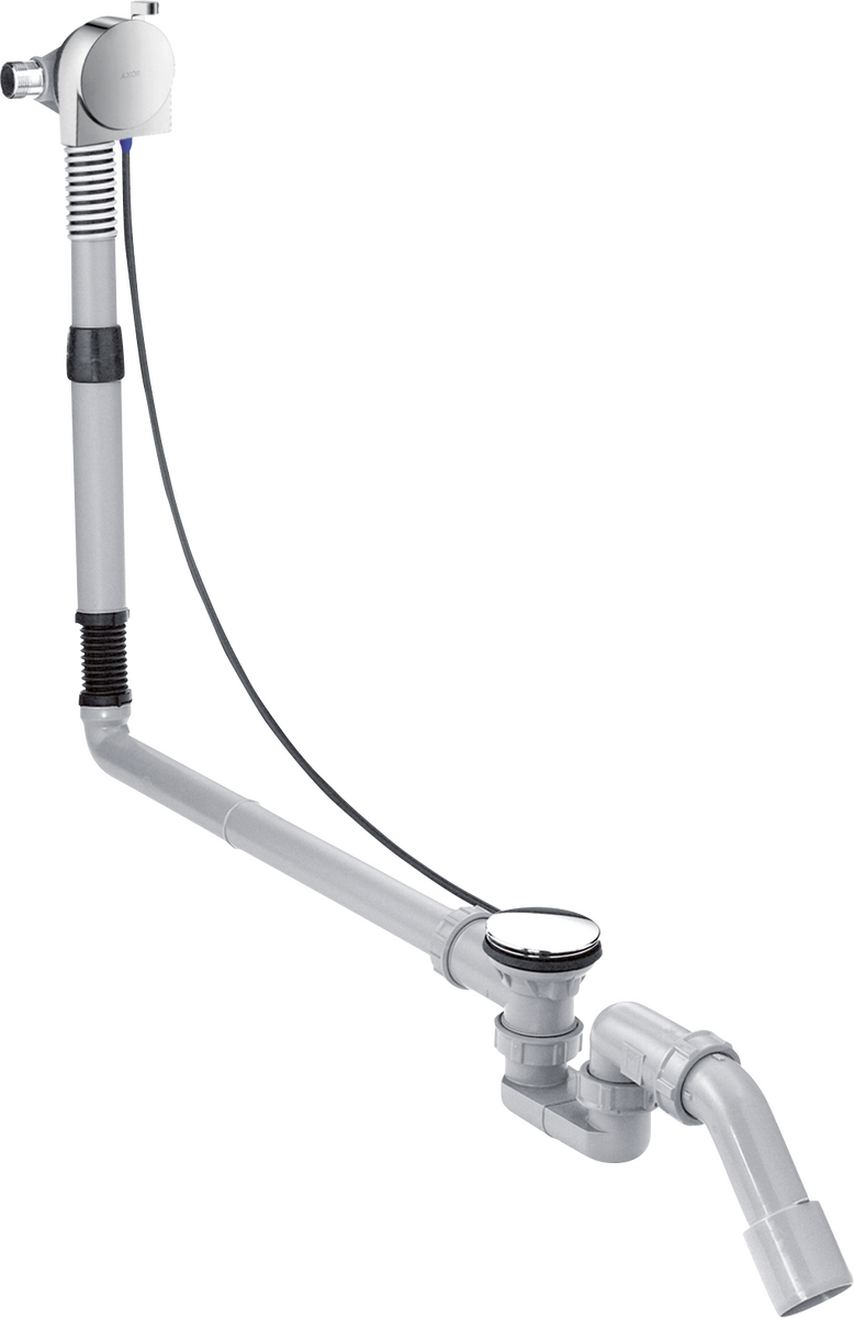 HANSGROHE Úplná sada pro vanový výtok, odtokovou a přepadovou soupravu pro speciální vany #58317000 - chrom