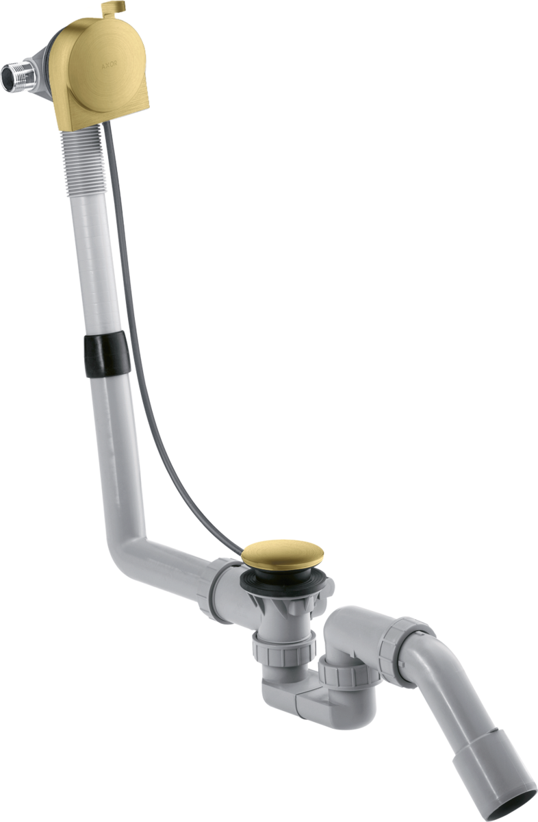 HANSGROHE Kompletní sada vanové výpusti, odpadu a přepadu pro standardní vany #58307950