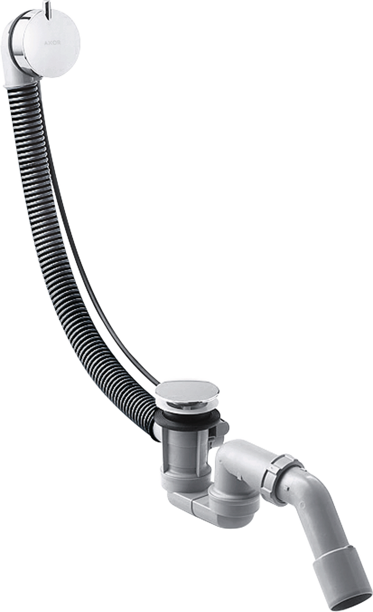 HANSGROHE Úplná sada odtokové a přepadové soupravy pro standardní vany #58316000 - chrom