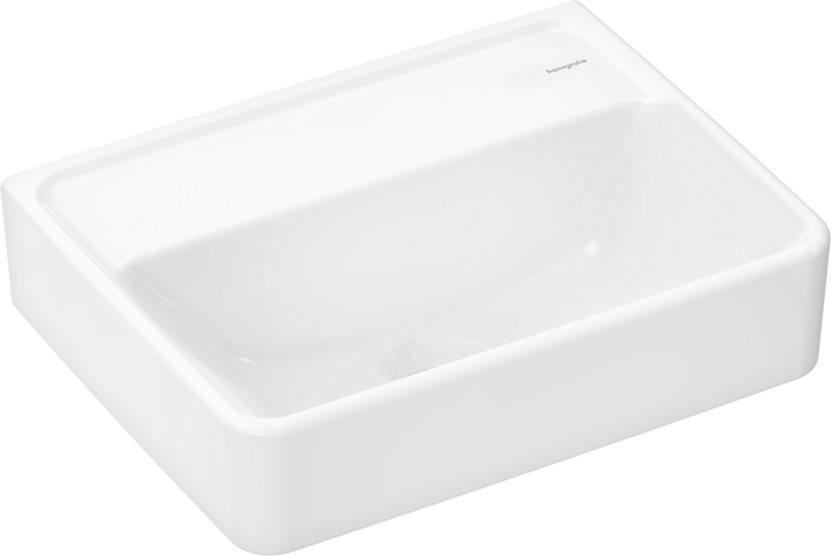 HANSGROHE Xanuia Q Umývátko 450/340 bez otvoru pro baterii a přepadu #60231450 - bílá