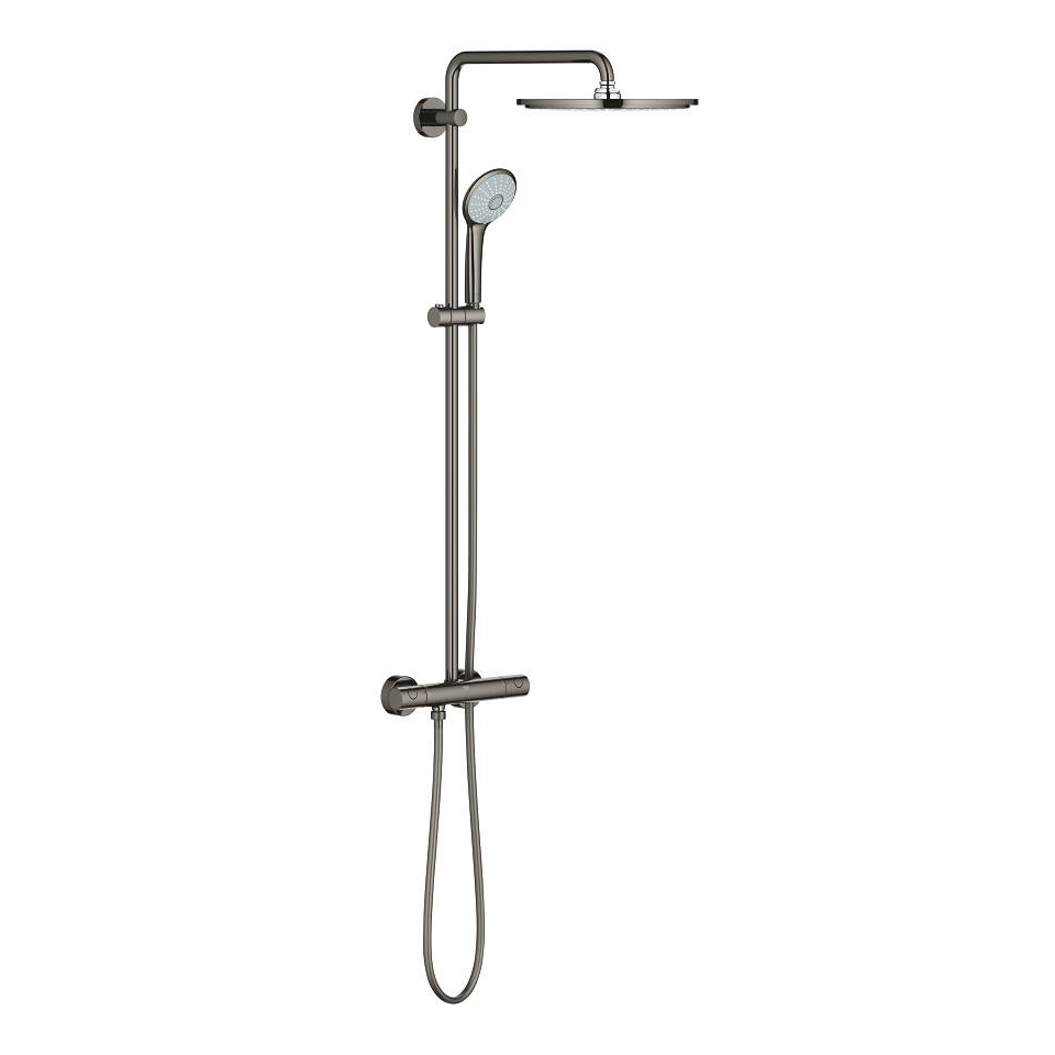 GROHE Euphoria System 310 sprchový systém s termostatem na zeď  #26075A00 - Hard Graphite