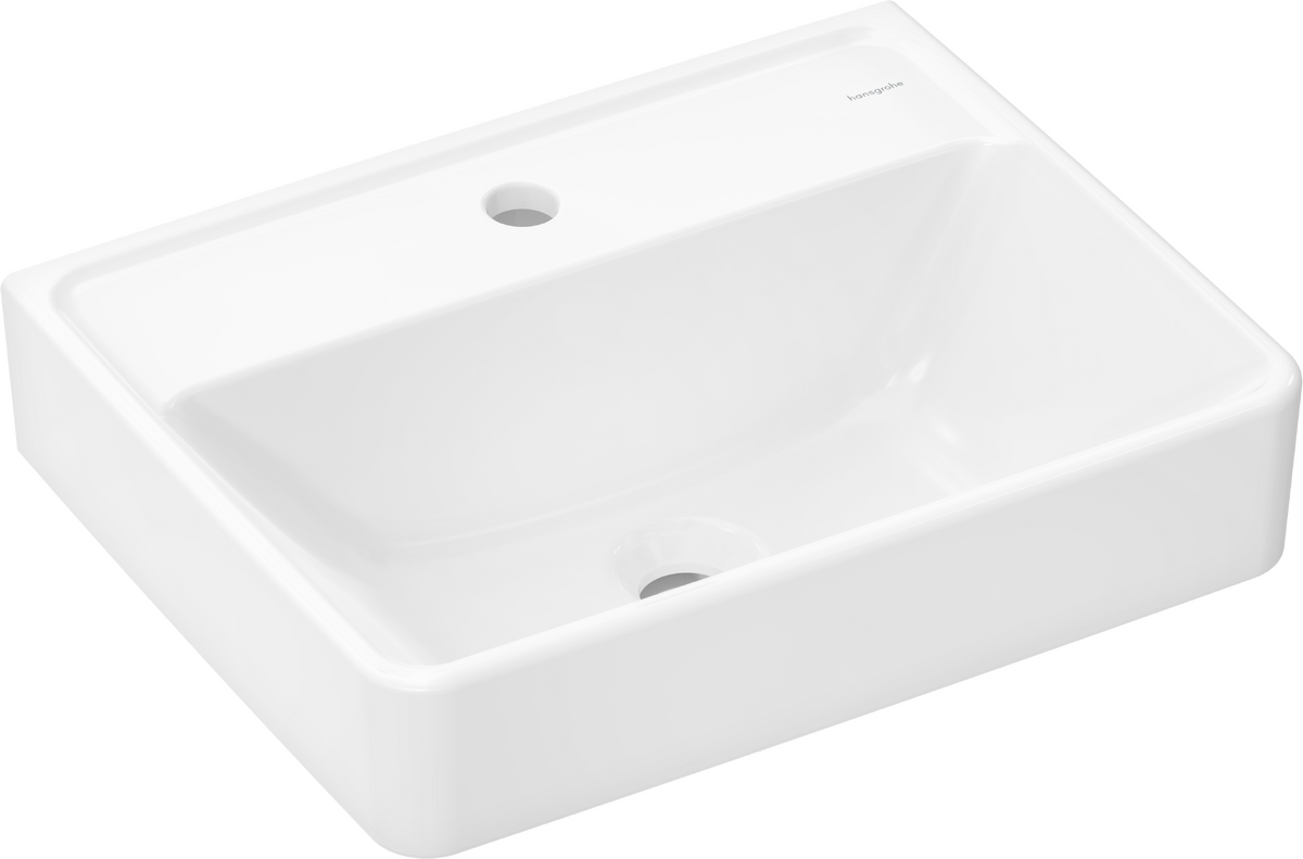 HANSGROHE Xanuia Q Umývátko 500/390 s otvorem pro baterii, bez přepadu #60233450 - bílá