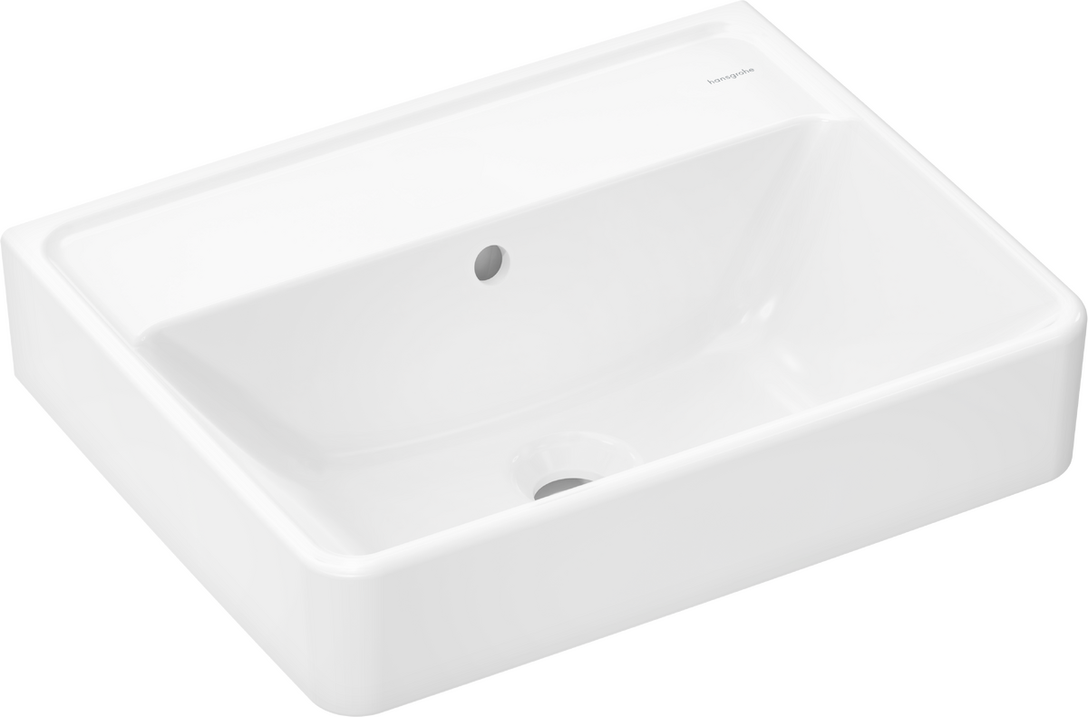 HANSGROHE Xanuia Q Umývátko 500/390 bez otvoru pro baterii, s přepadem #60232450 - bílá