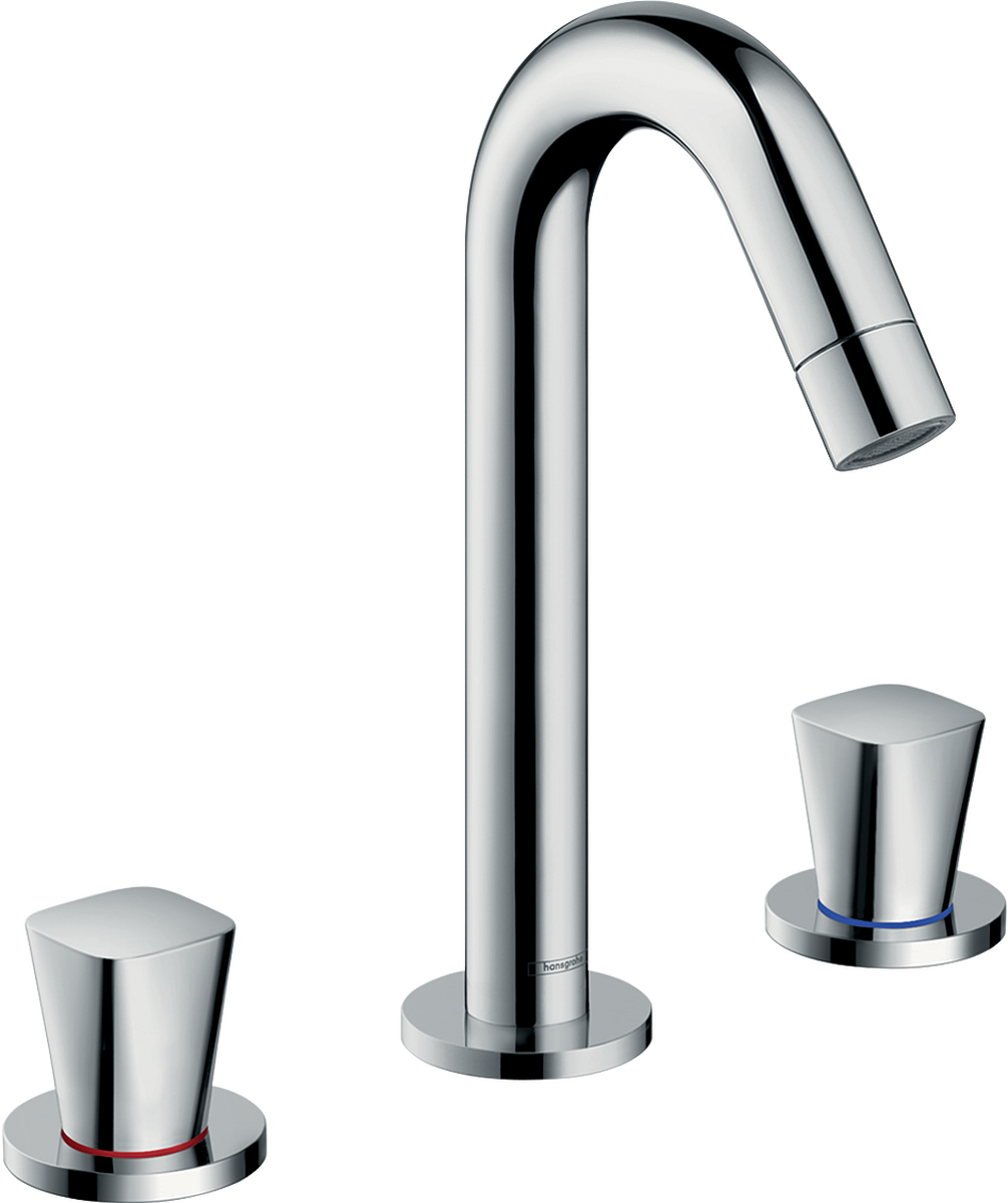HANSGROHE Logis 3otvorová umyvadlová baterie 150 s odtokovou soupravou s táhlem #71133000 - chrom