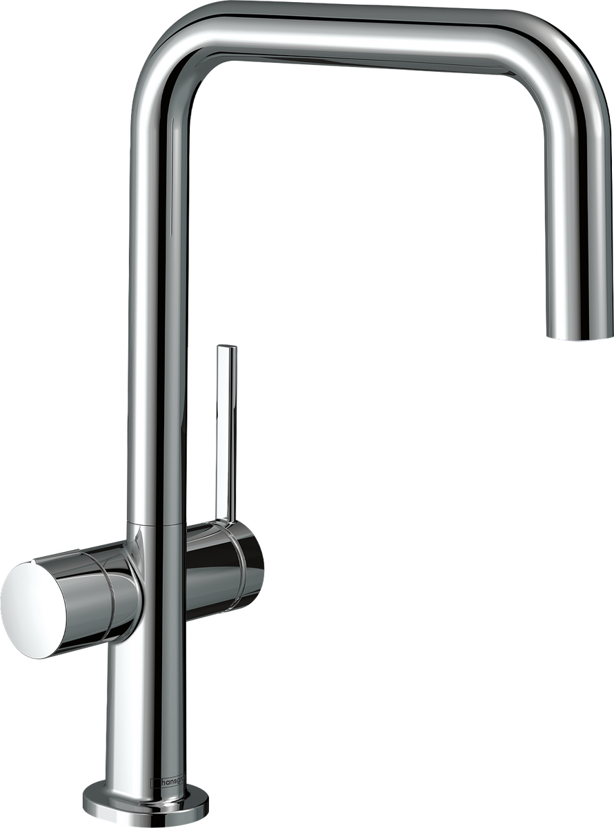 HANSGROHE Talis M54 Páková kuchyňská baterie U 220, uzavírací ventil pro spotřebič, 1jet #72807000 - chrom