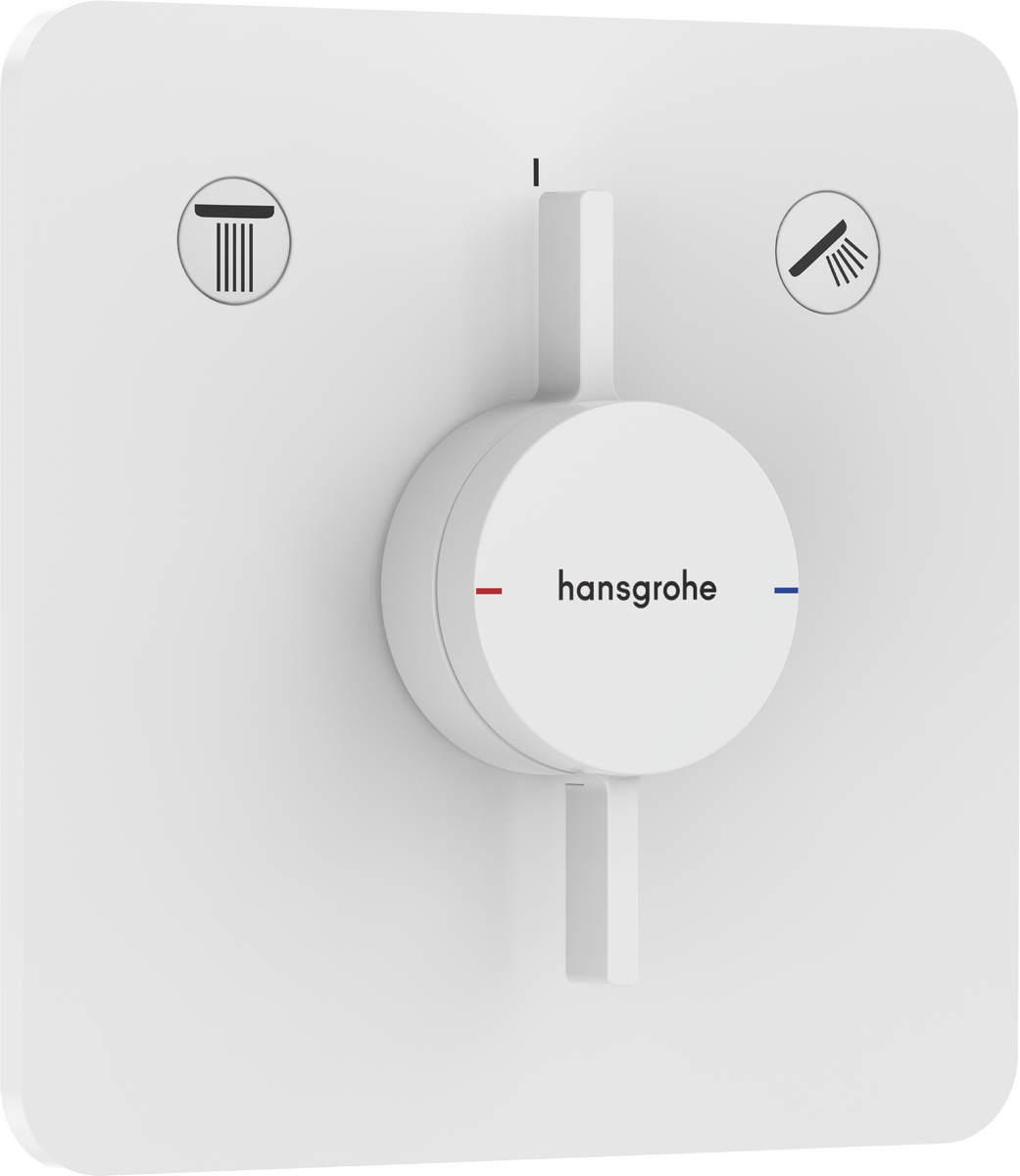 HANSGROHE DuoTurn Q Baterie pod omítku pro 2 spotřebiče #75414700 - matná bílá