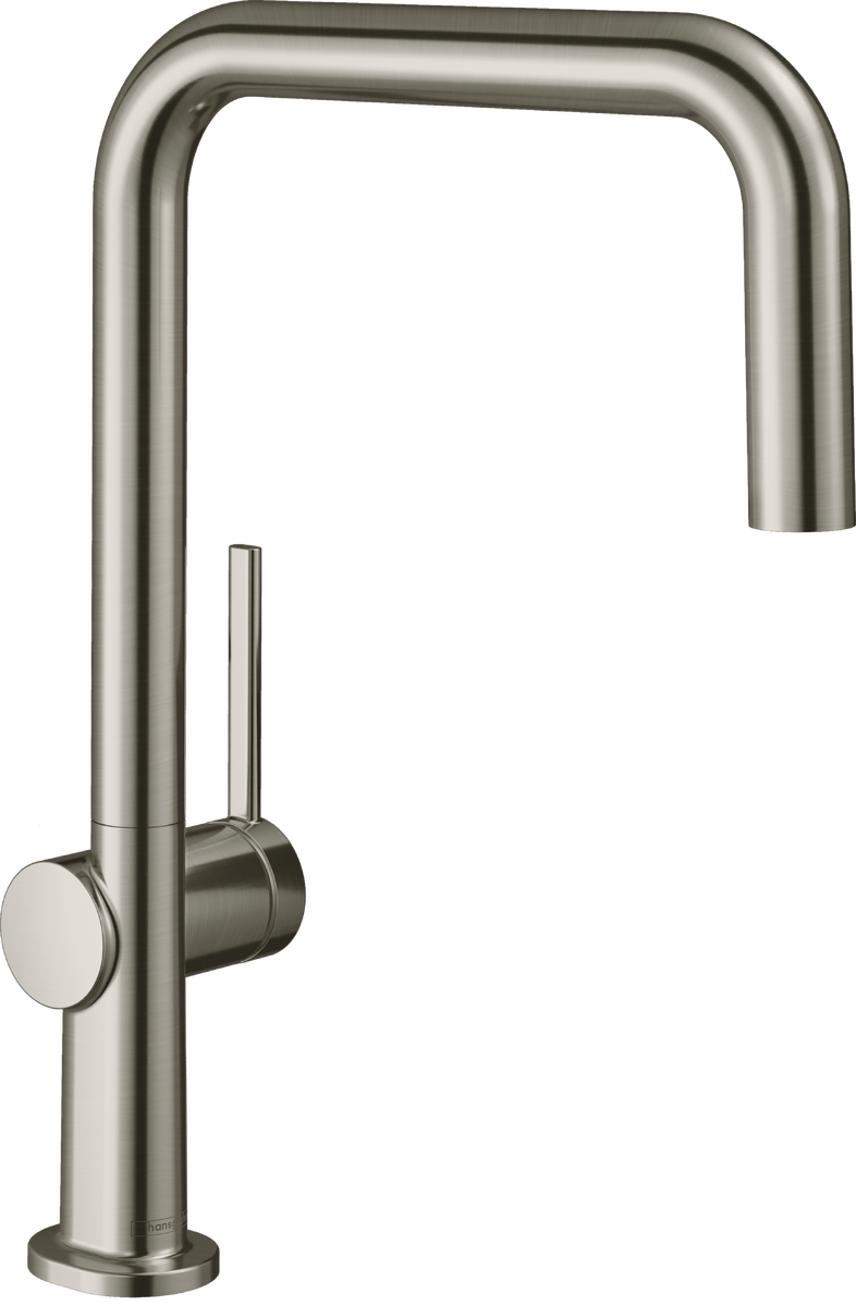 HANSGROHE Talis M54 Páková kuchyňská baterie U 220, 1jet #72806800 - nerezová ocel