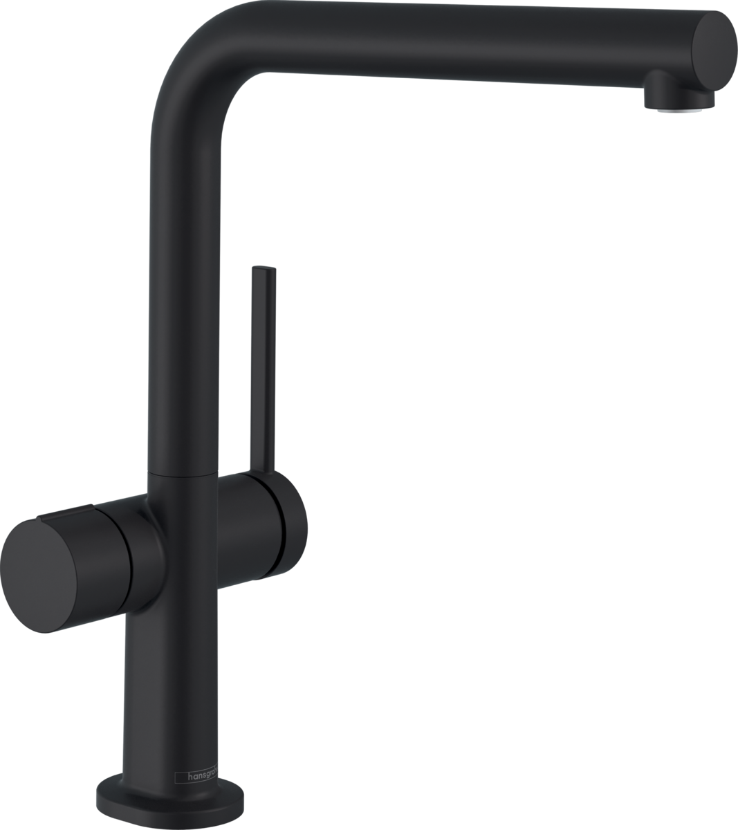 HANSGROHE Talis M54 Páková kuchyňská baterie 270, uzavírací ventil pro spotřebič, 1jet #72827670 - matná černá