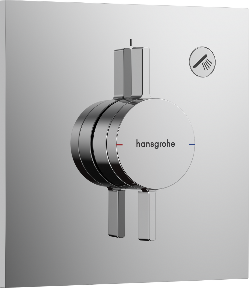 HANSGROHE DuoTurn E Baterie pod omítku pro 1 spotřebič #75617000 - chrom