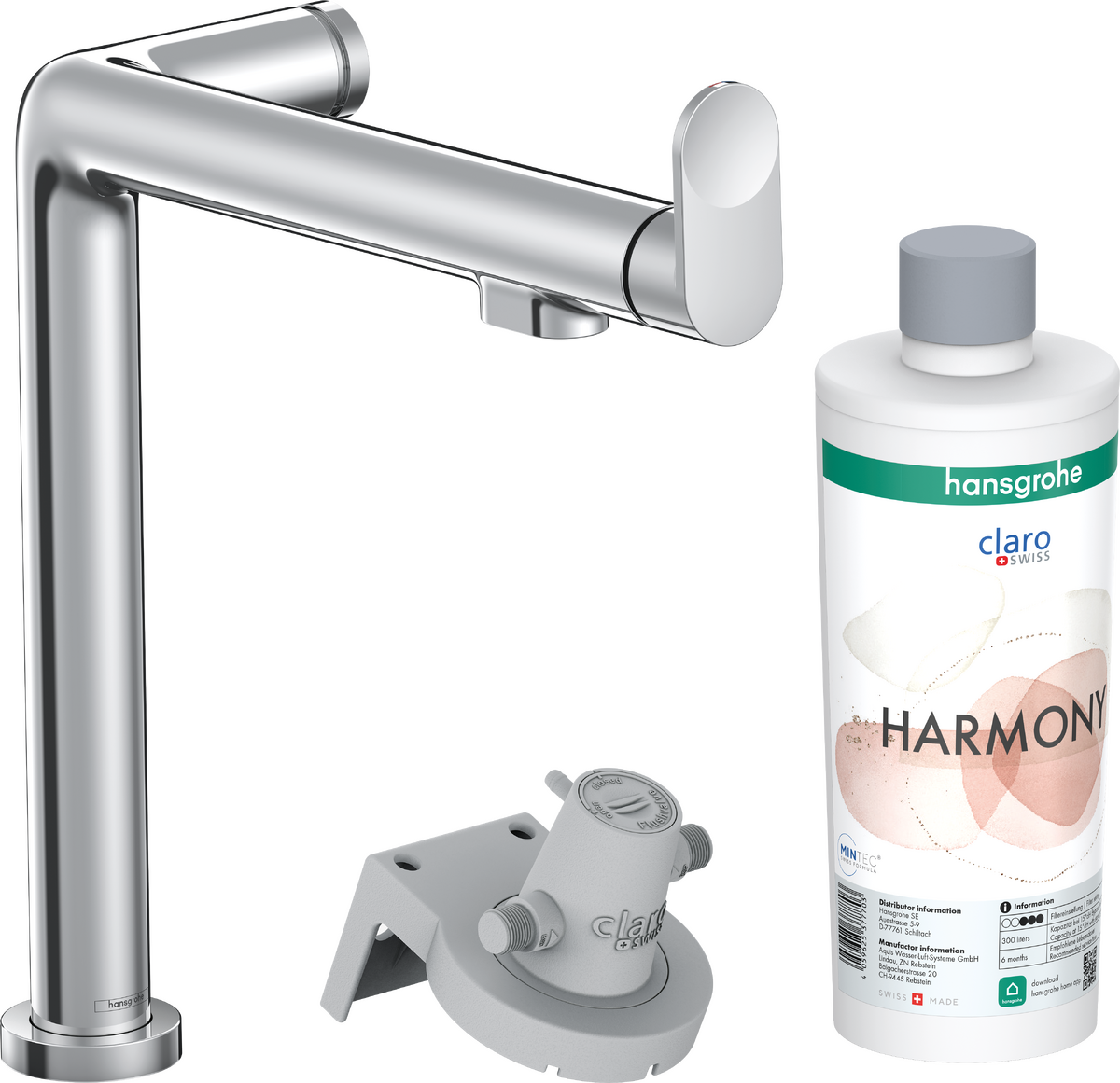 HANSGROHE Aqittura M91 FilterSystem 240, 1jet, startovací sada #76802000 - chrom