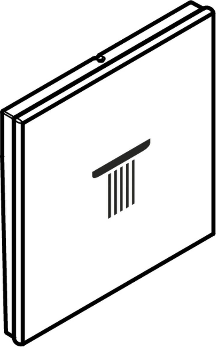 HANSGROHE symbol horní sprchy Rain velký #93107000 - chrom