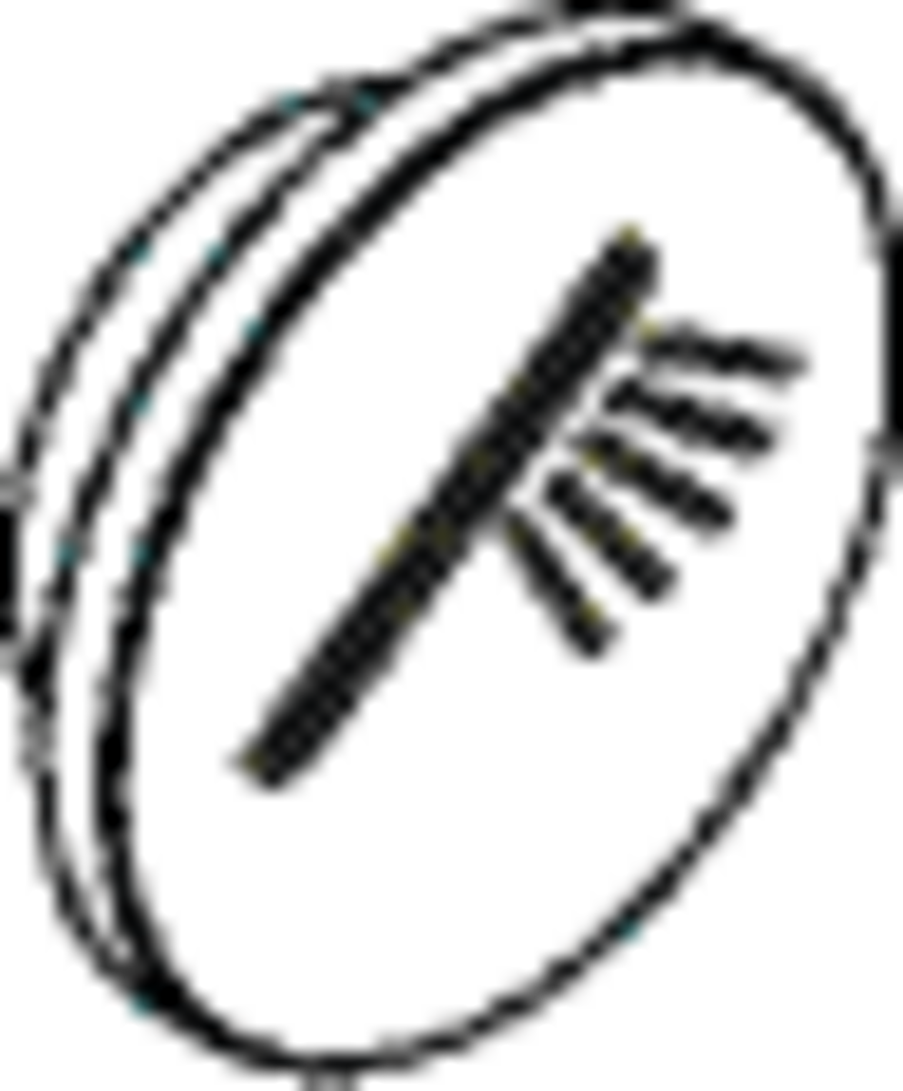 HANSGROHE Ruční sprcha Symbol #93307300 - Leštěné červené zlato