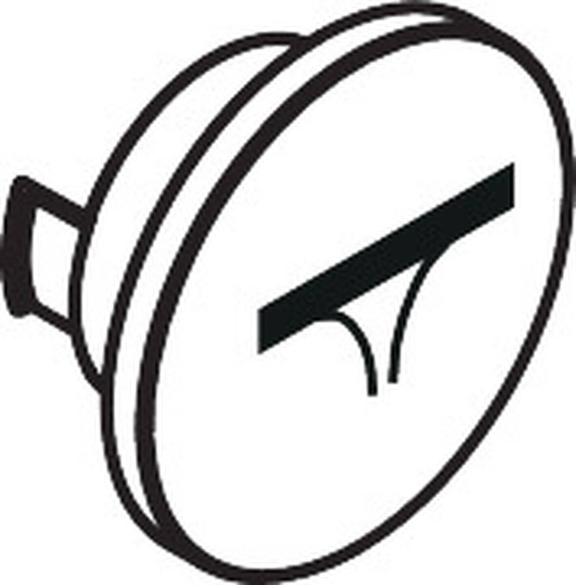 HANSGROHE Symbol PowderRain uvnitř #93311950 - kartáčovaná mosaz