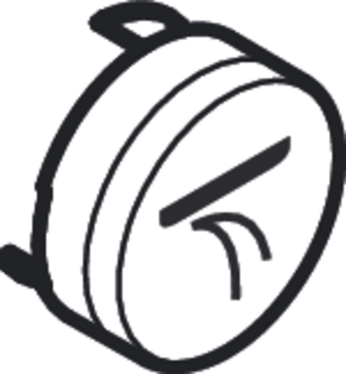 HANSGROHE symbol přívalového proudu #93574610 - černá