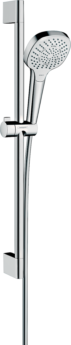 HANSGROHE Croma Select E sprchový set 110 Multi se sprchovou tyčí 65 cm #26580400 - Bílá/chromová