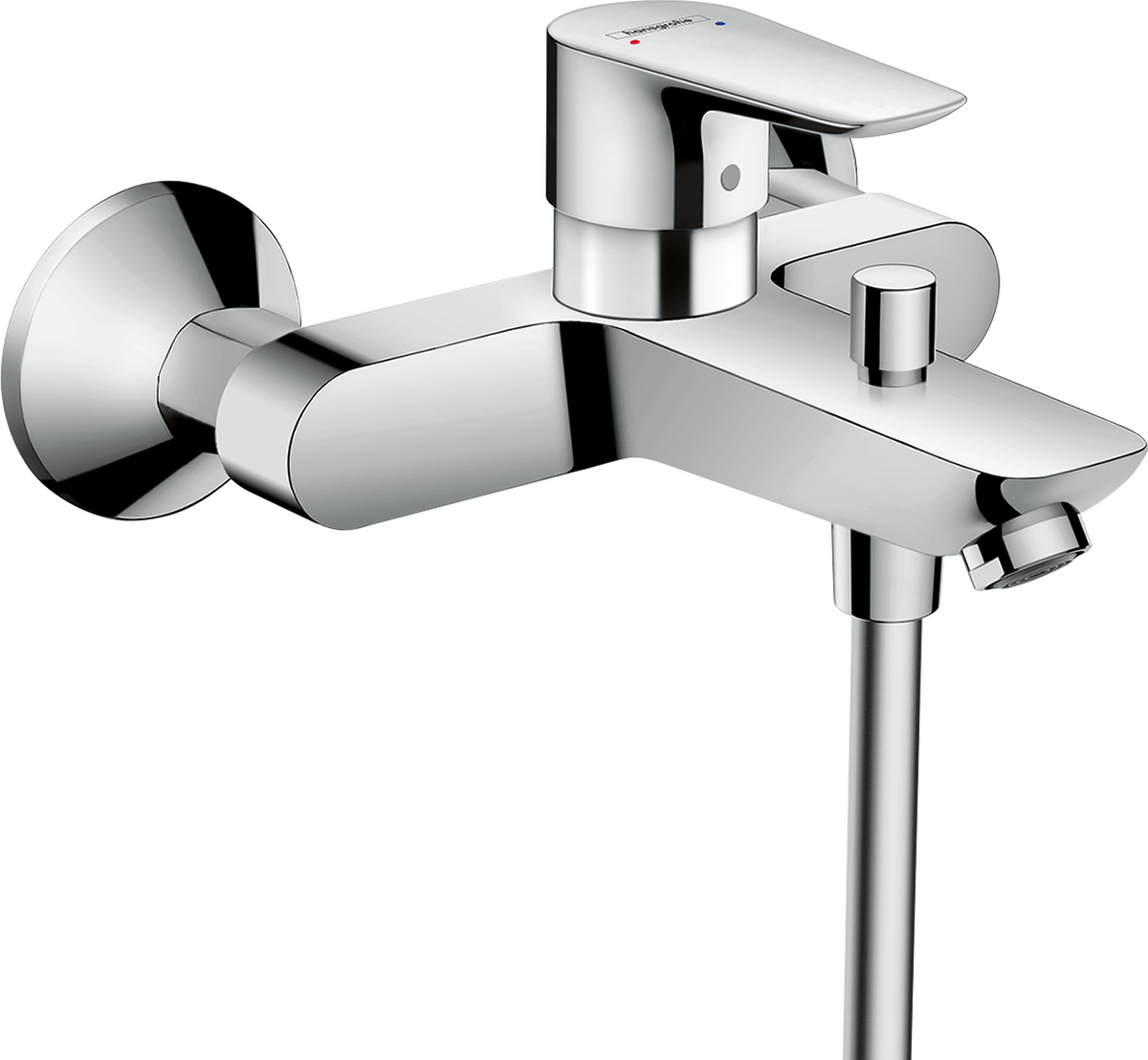 HANSGROHE Talis E Páková vanová baterie na stěnu #71740000 - chrom
