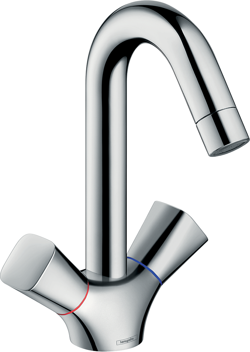 HANSGROHE Logis Umyvadlová baterie se dvěma ventily 150 bez odtokové soupravy #71221000 - chrom