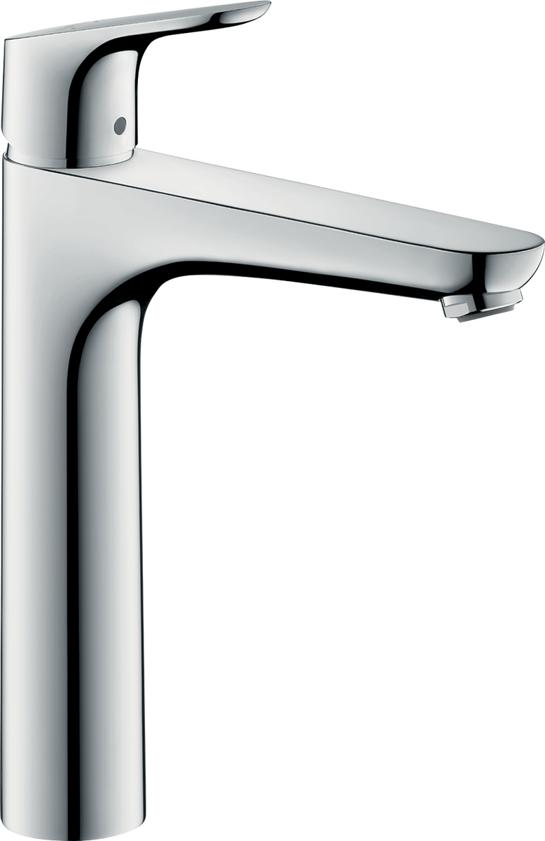 HANSGROHE Jednopáková umyvadlová baterie Focus 190 CoolStart se 2 průtoky a výsuvným odpadem #31658000