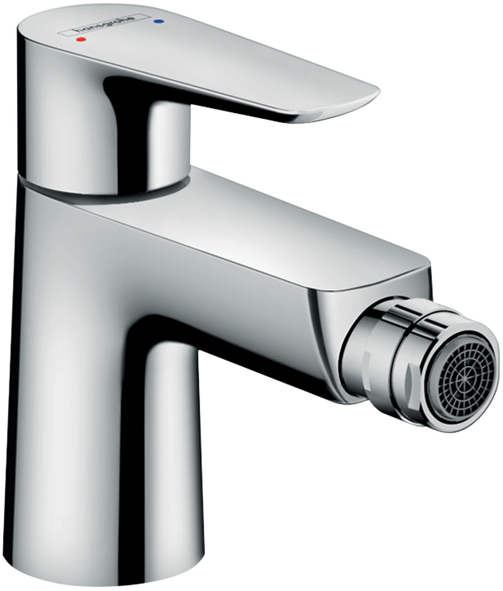 HANSGROHE Talis E Páková bidetová baterie s odtokovou soupravou Push-Open #71721000 - chrom