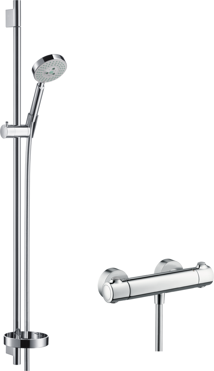 HANSGROHE Sprchový systém Raindance S 100 3jet Ecostat 0,90 m #27075000