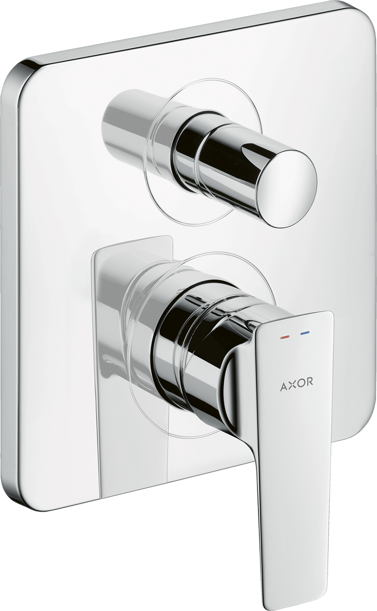 HANSGROHE AXOR Citterio E Páková vanová baterie s podomítkovou instalací #36455000 - chrom