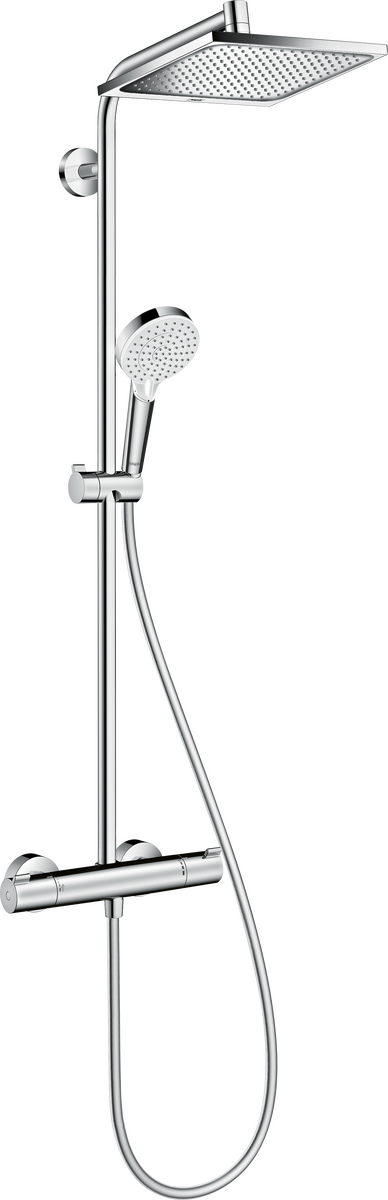 HANSGROHE Crometta E Showerpipe 240 1jet s termostatem #27271000 - chrom