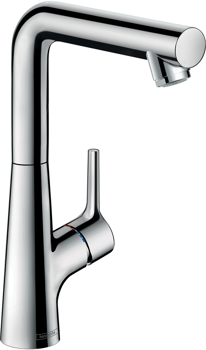 HANSGROHE Talis S jednopáková umyvadlová baterie 210 s otočnou výpustí a výsuvným odpadem #72105000