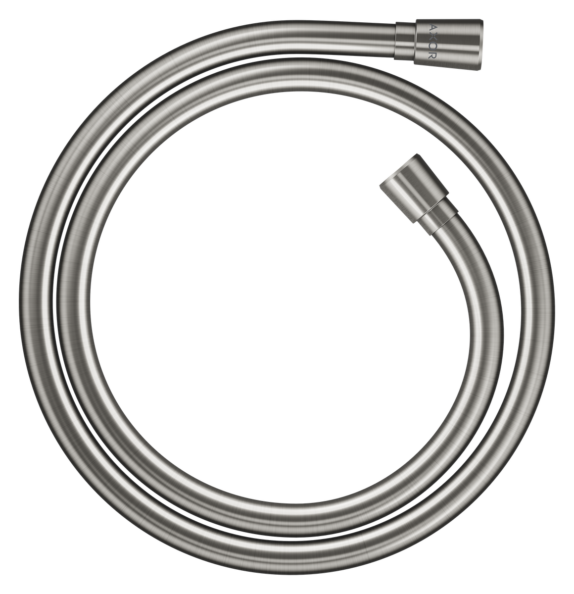 HANSGROHE Sprchová hadice AXOR ShowerSolutions s kovovým efektem 1,25 m s kónickými maticemi #28622800 - nerezová ocel Optic