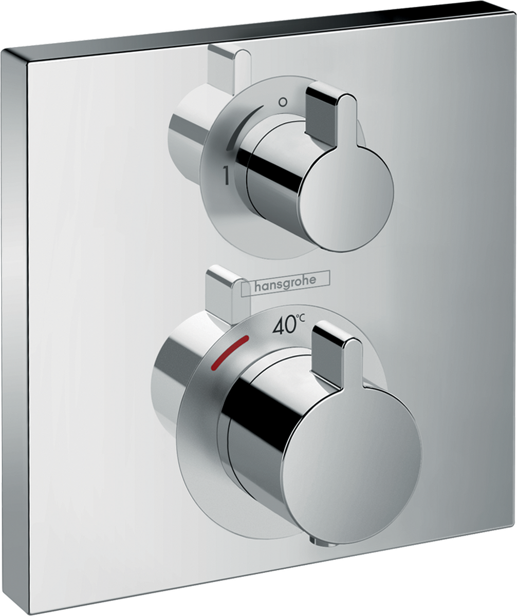 HANSGROHE Ecostat Square Termostat pod omítku pro 1 spotřebič #15712000 - chrom