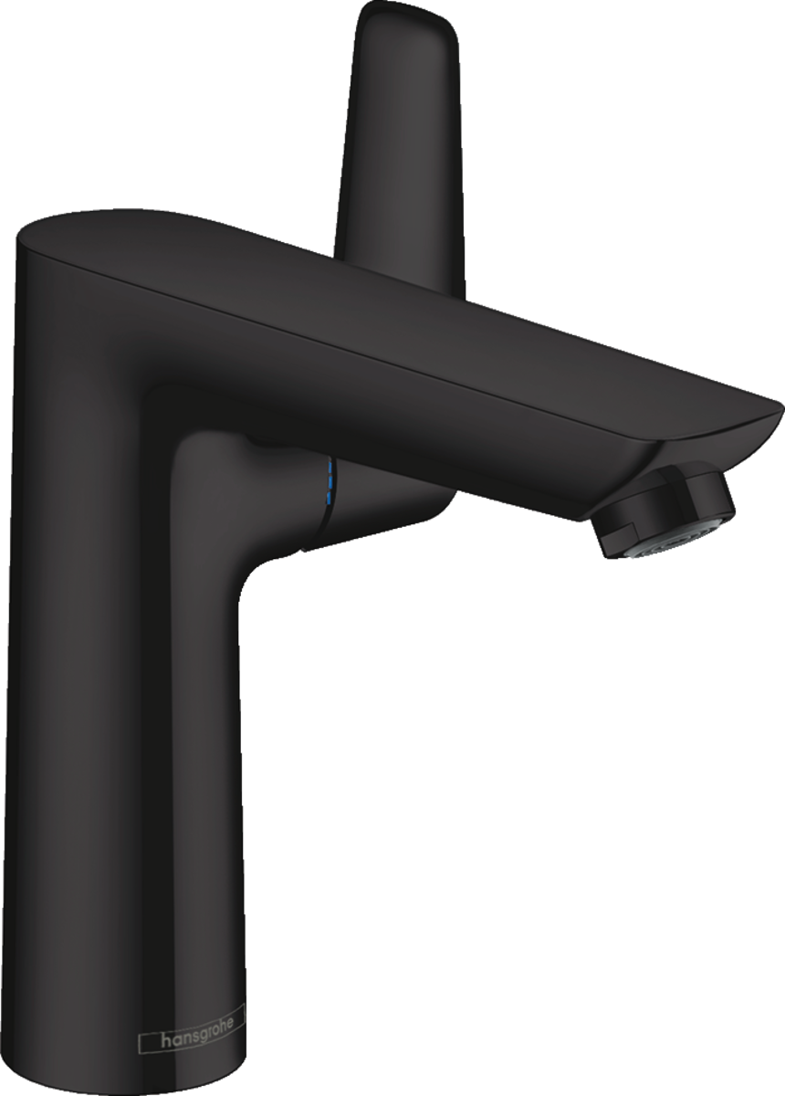 HANSGROHE Talis E Páková umyvadlová baterie 150 s odtokovou soupravou s táhlem #71754670 - matná černá