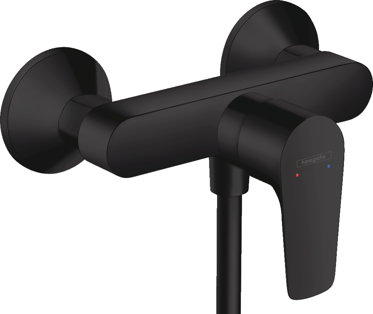 HANSGROHE Talis E Páková sprchová baterie na stěnu #71760670 - matná černá
