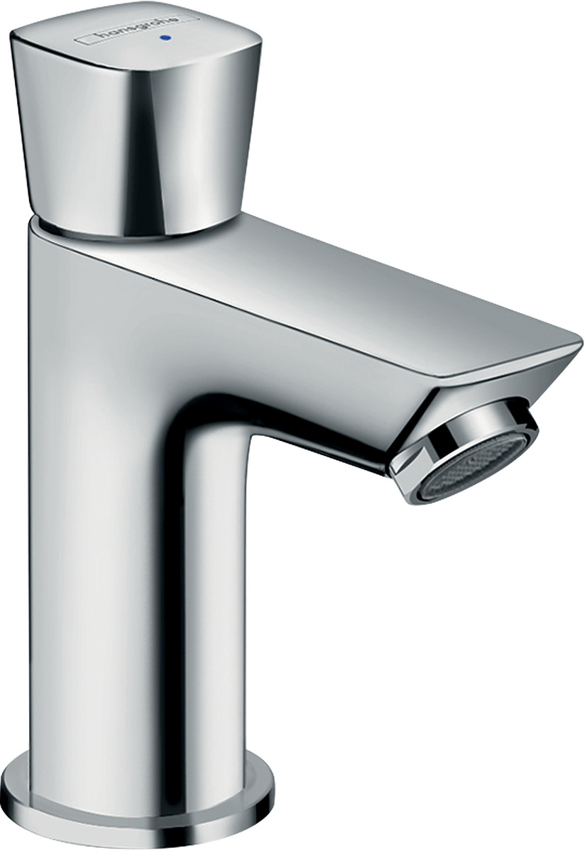 HANSGROHE Logis Stojánkový ventil 80 pro studenou nebo předem nastavenou vodu bez odtokové soupravy #71120000 - chrom