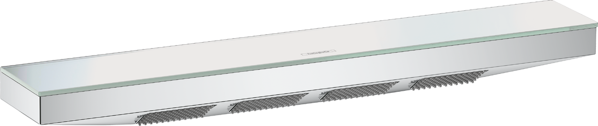HANSGROHE Rainfinity Šíjová sprcha 500 1jet s poličkou do sprchy #26243000 - chrom