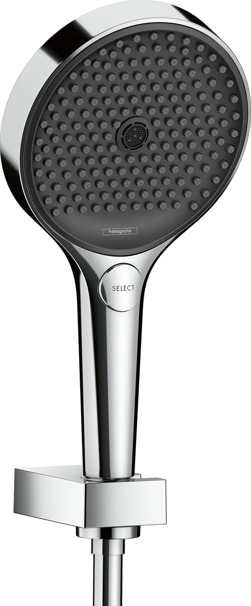 HANSGROHE Rainfinity Sada ruční sprchy 130 3jet se sprchovým držákem a sprchovou hadicí 125 cm #26852000 - chrom