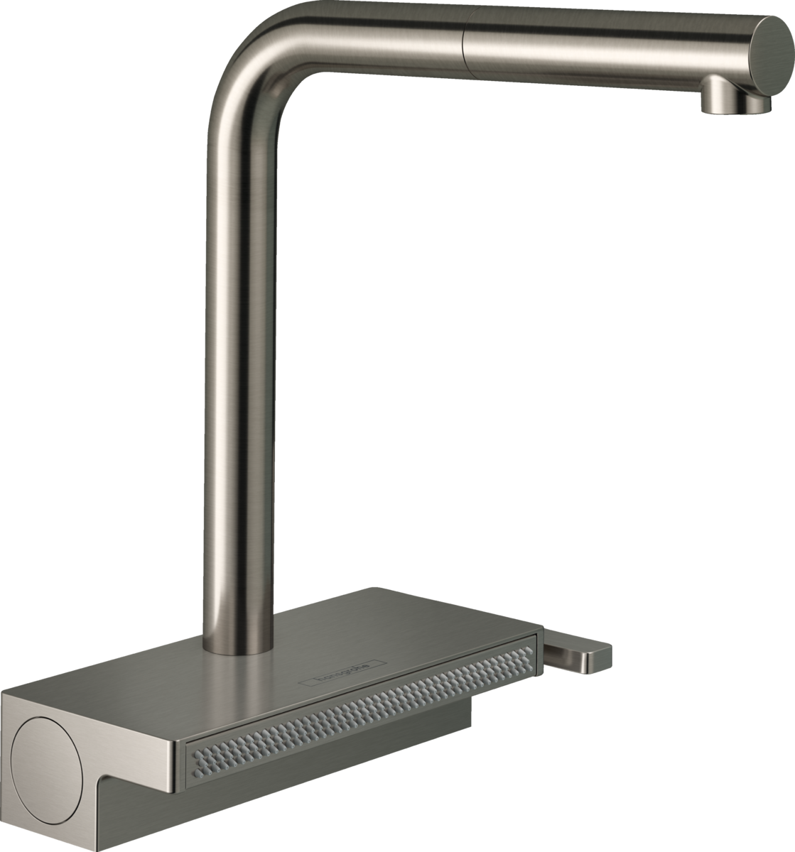 HANSGROHE Aquno Select M81 Páková kuchyňská baterie 250, vytahovací výtok, 2jet, sBox #73830800 - nerezová ocel