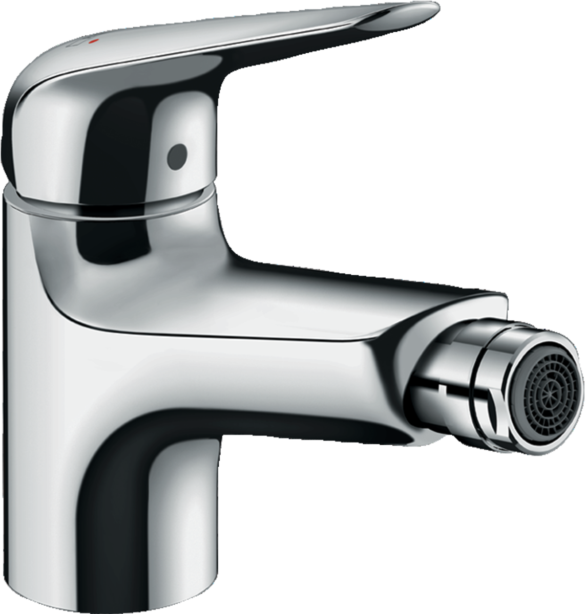 HANSGROHE Jednopáková bidetová baterie Novus 70 s výsuvným odpadem #71142000