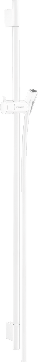 HANSGROHE Unica Sprchová tyč S Puro 90 cm se sprchovou hadicí Isiflex 160 cm #28631700 - matná bílá