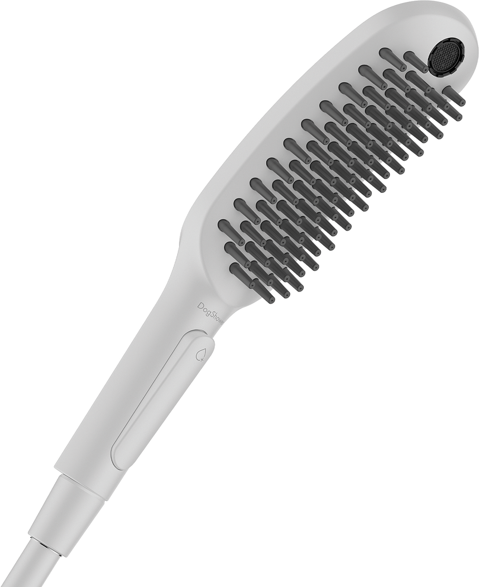 HANSGROHE DogShower Ruční sprcha pro psy 150 3jet s masážními tryskami #26640700 - matná bílá