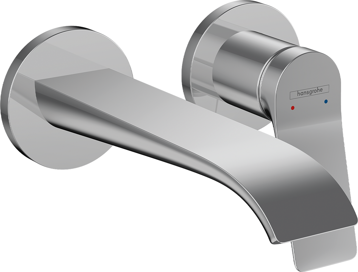 HANSGROHE Vivenis Páková umyvadlová baterie pod omítku, montáž na stěnu, s výtokem 19,2 cm #75050000 - chrom