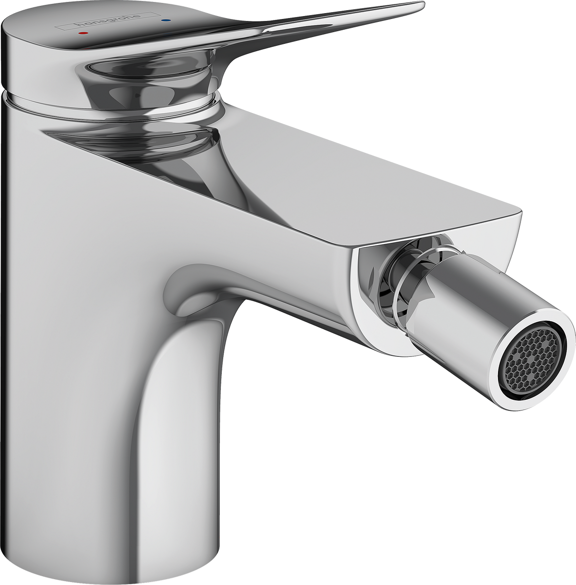 HANSGROHE Vivenis Páková bidetová baterie s odtokovou soupravou a táhlem #75200000 - chrom
