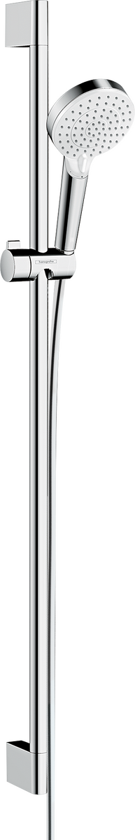 HANSGROHE Crometta sprchová sada Vario se sprchovou tyčí 90 cm #26536400 - bílá/chrom