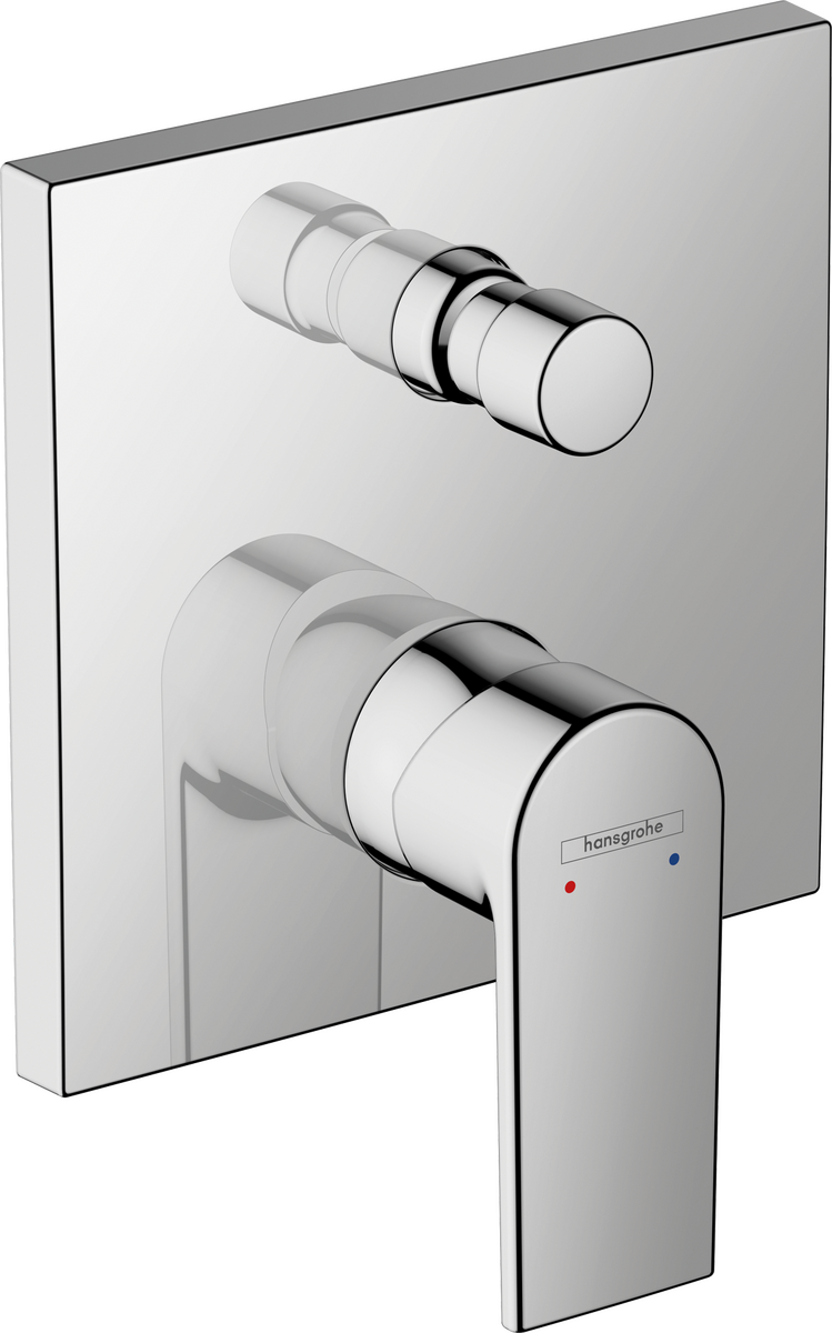 HANSGROHE Vernis Shape Páková vanová baterie pod omítku pro iBox universal #71468000 - chrom