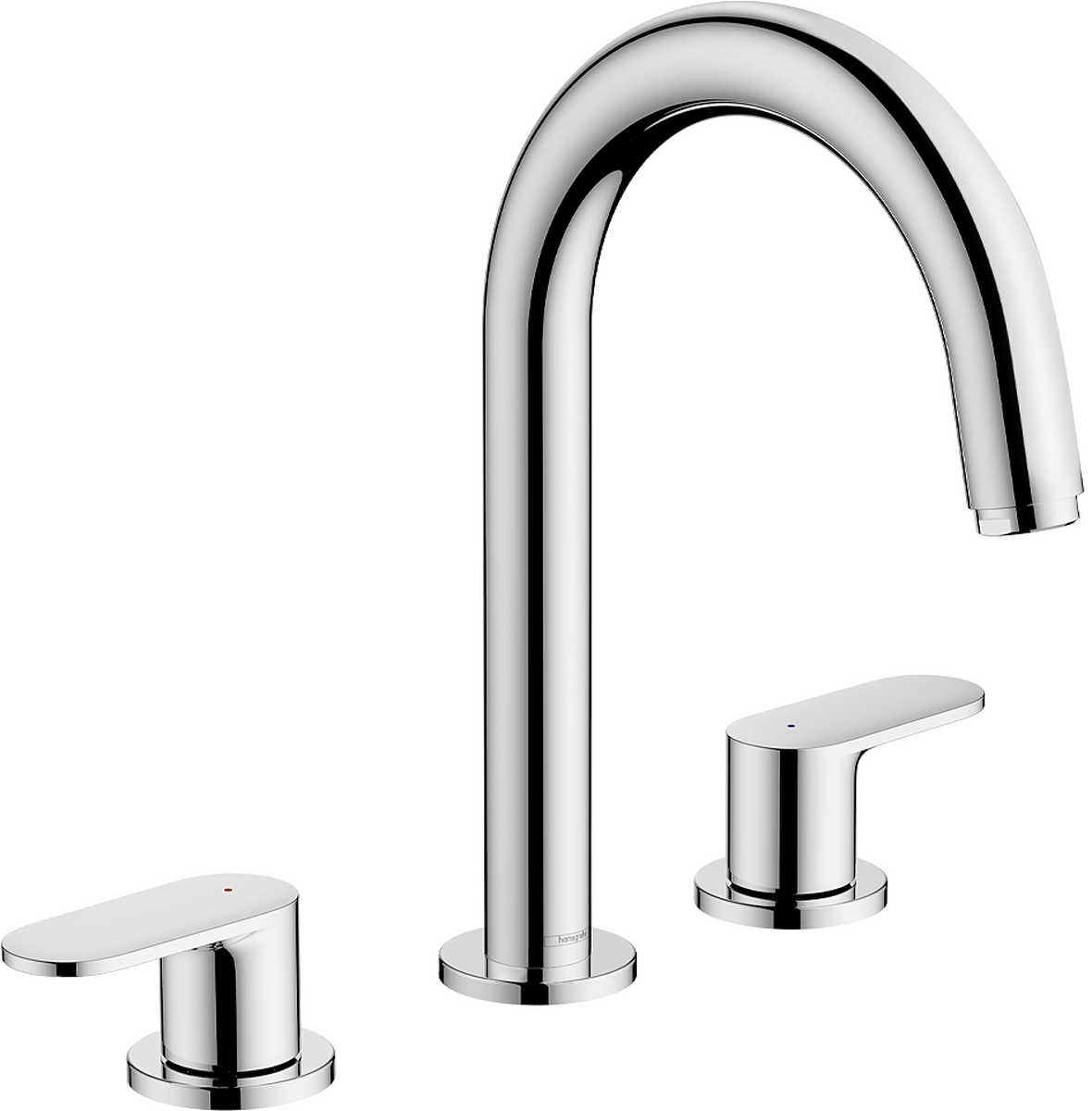 HANSGROHE Vernis Blend 3-otvorová umyvadlová armatura s odtokovou soupravou s táhlem #71553000 - Chrom