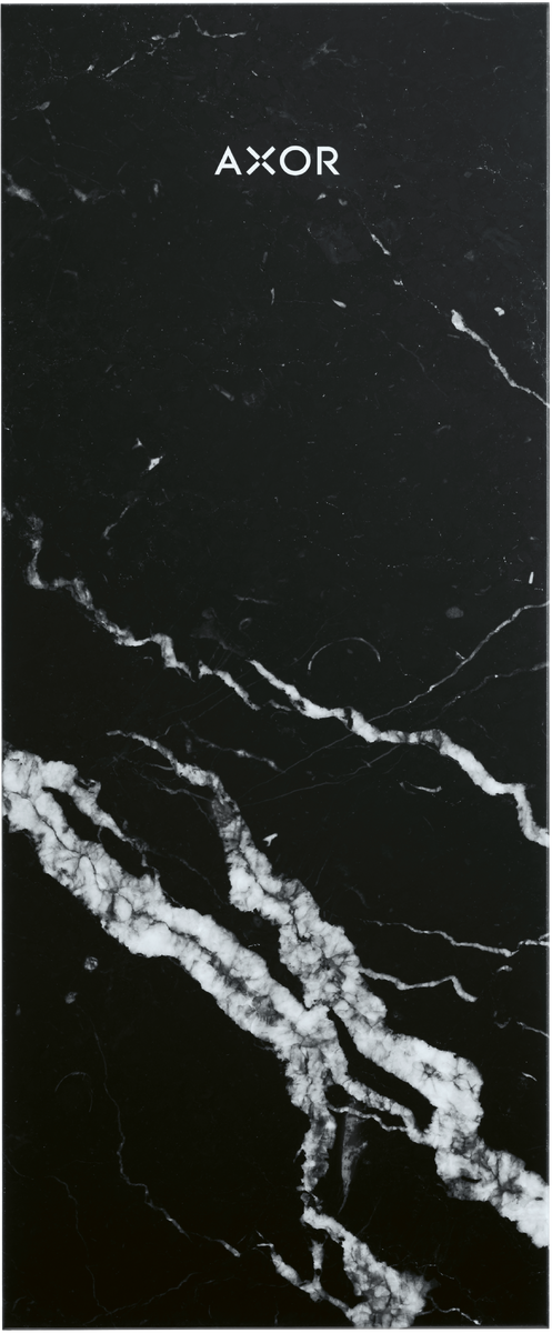 HANSGROHE AXOR MyEdition destička 200 mramor Nero Marquina #47913000 - mramor Nero Marquina