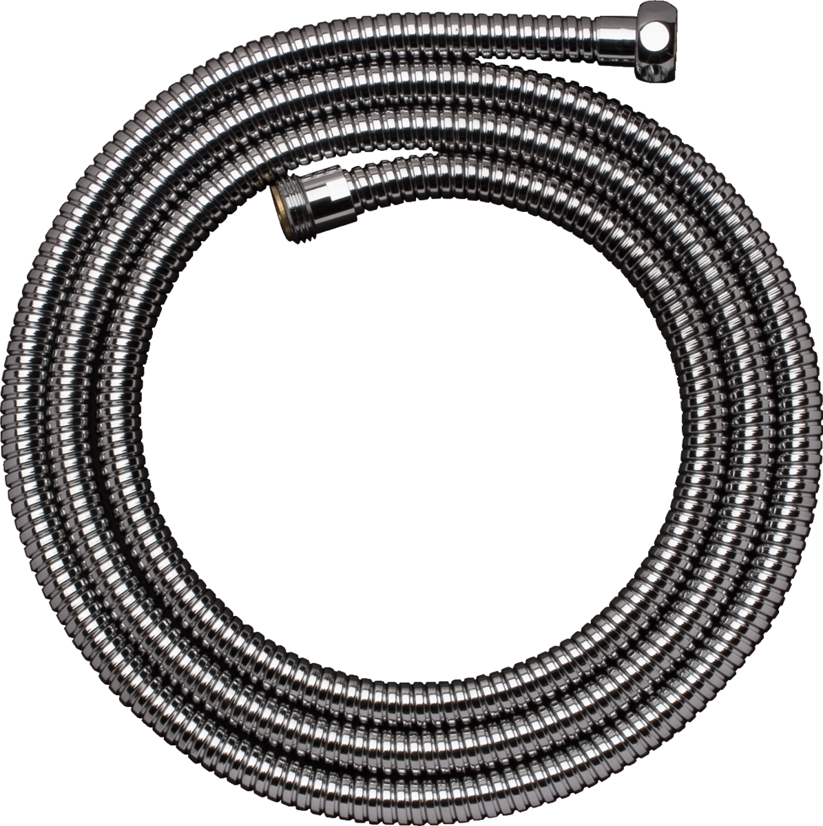 HANSGROHE Kovová sprchová hadice Secuflex pro 3otvorové baterie na okraj vany / na vanový sokl #94129000
