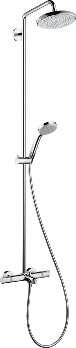 HANSGROHE Croma Showerpipe 220 1jet s vanovým termostatem #27223000 - chrom