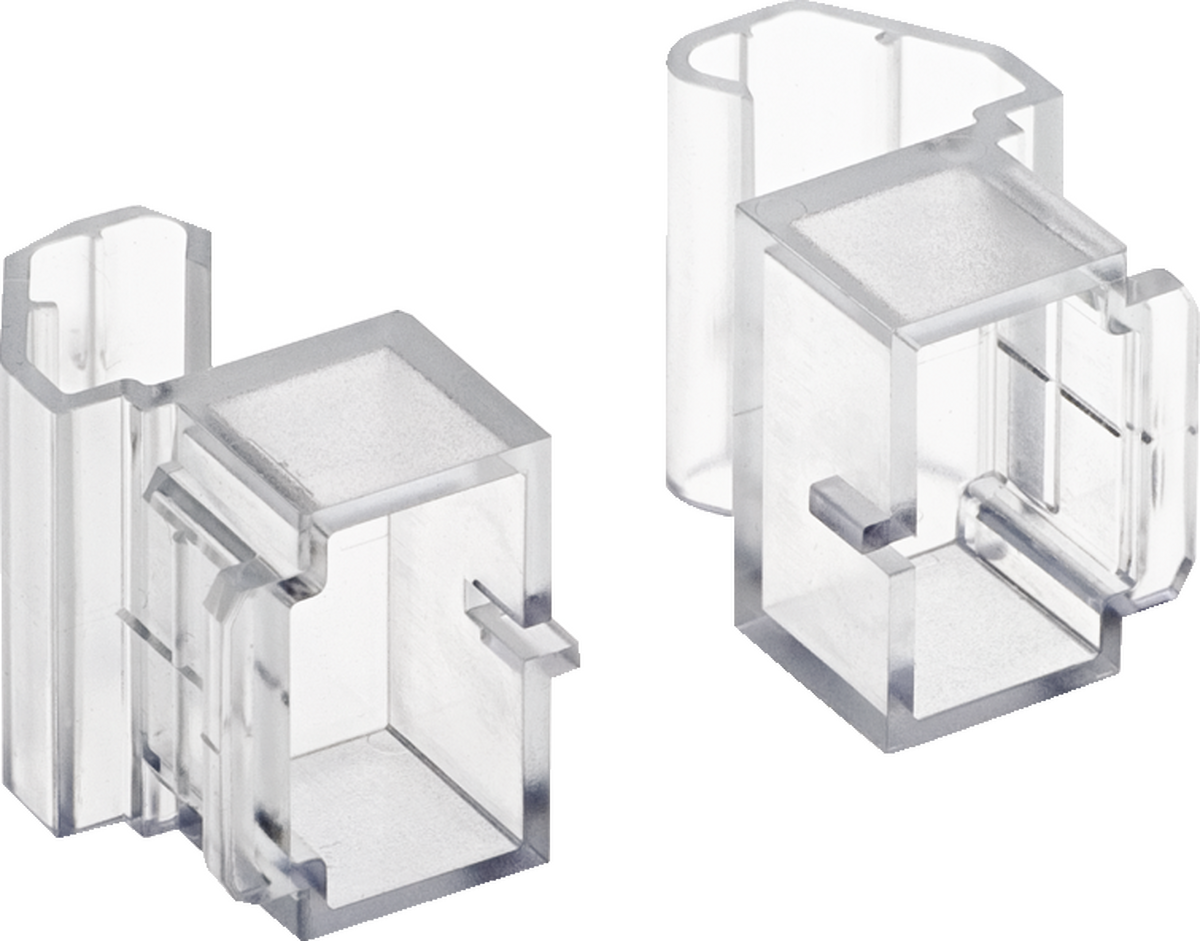 HANSGROHE Spony pro misky na mýdlo Casetta'F #96194000 - Transparentní