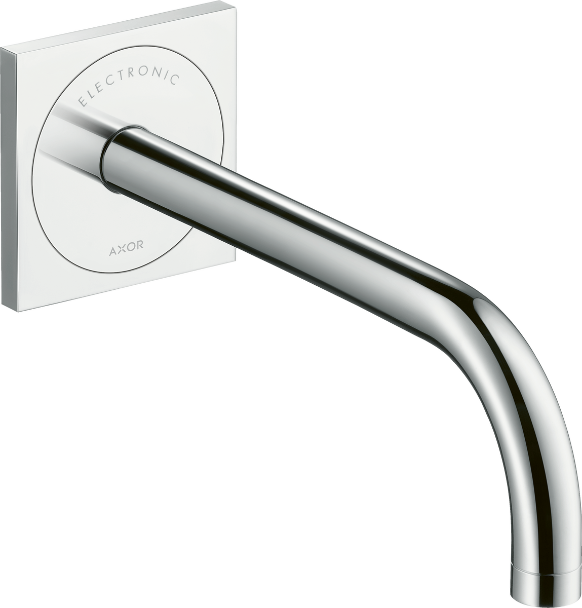 HANSGROHE AXOR Uno Elektronická umyvadlová baterie pod omítku, montáž na stěnu, s výtokem 225 mm #38120000 - chrom